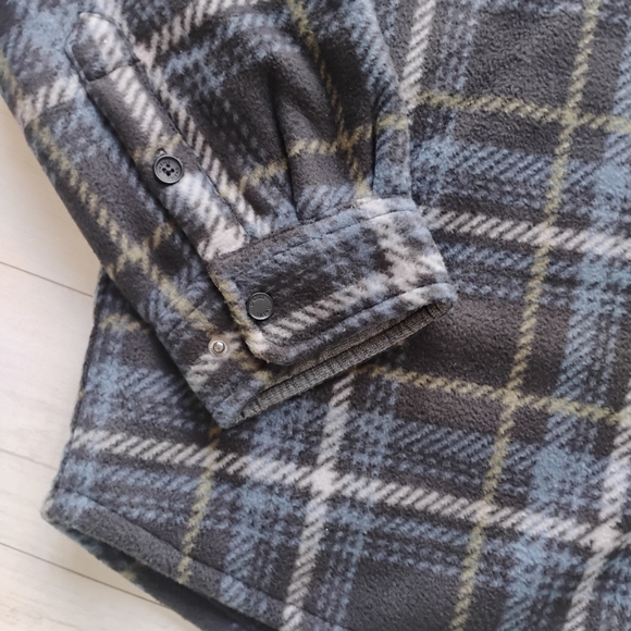 O'Neill NEW Spruce SuperFleece Sherpa Lined Flannel Jacket - Picture 5 of 16